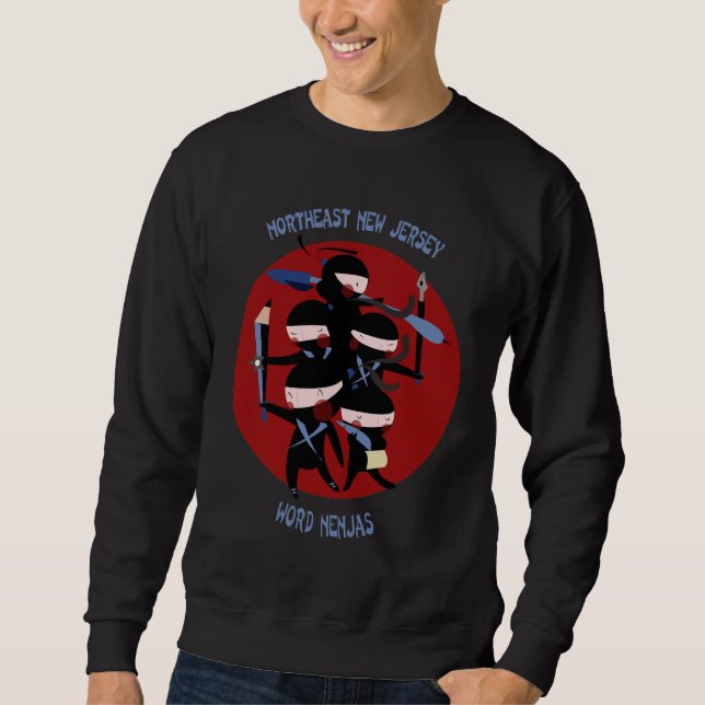 Northeast New Jersey Word Nenjas Sweatshirt (Front)