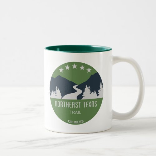 Northeast Texas Trail Two_Tone Coffee Mug