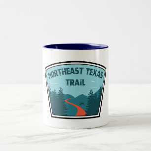 Northeast Texas Trail Two-Tone Coffee Mug