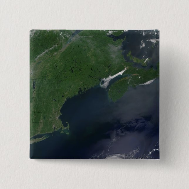 Northeast United States and Canada Pinback Button (Front)