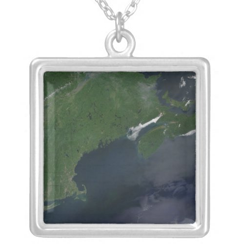 Northeast United States and Canada Silver Plated Necklace