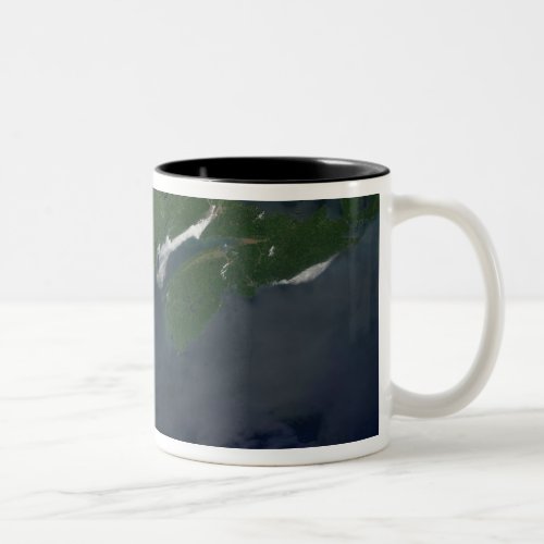 Northeast United States and Canada Two_Tone Coffee Mug