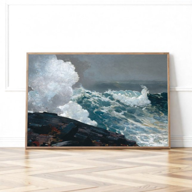 Northeaster, Winslow Homer Fine Art Poster (Creator Uploaded)
