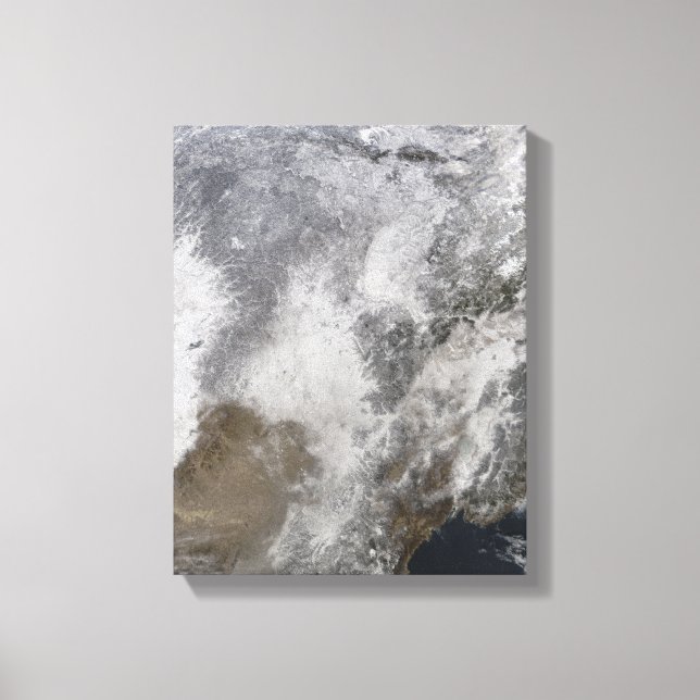 Northeastern China Canvas Print (Front)