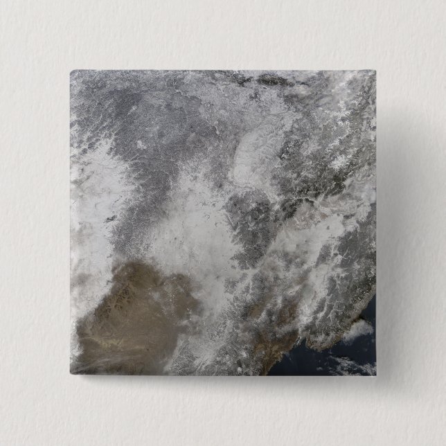 Northeastern China Pinback Button (Front)