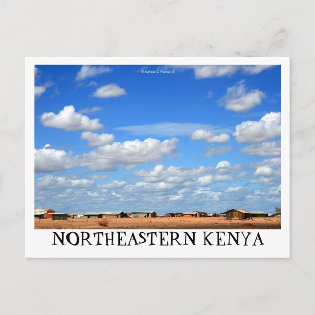 Northeastern Kenya Post Card (Front)