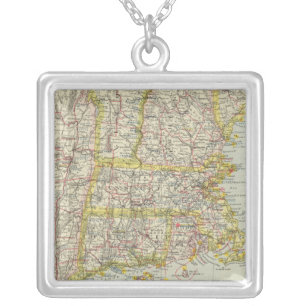 Northeastern United States 2 Silver Plated Necklace