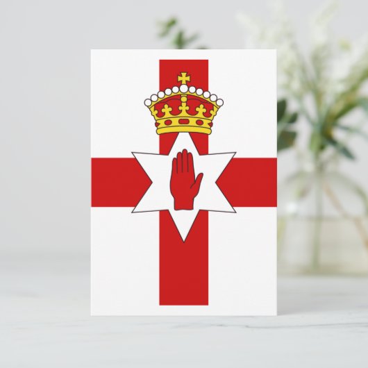 Norther Ireland ulster flag (Standing Front)