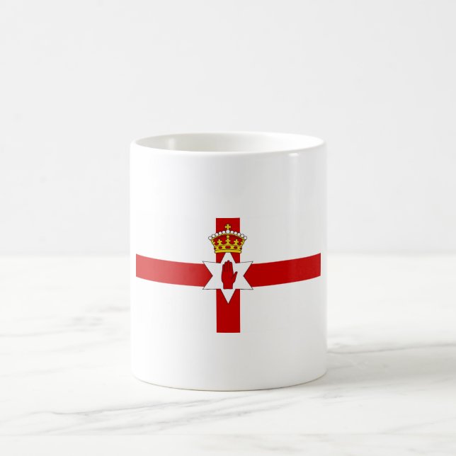 Norther Ireland ulster flag Coffee Mug (Center)