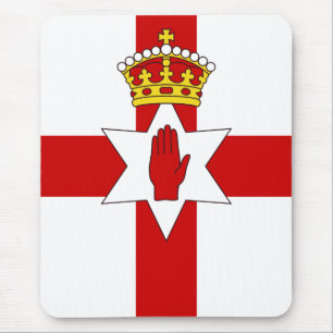 Norther Ireland ulster flag Mouse Pad
