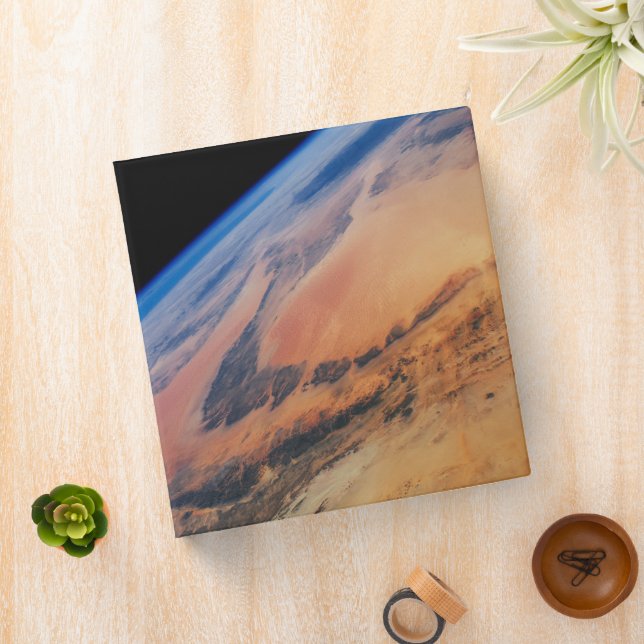 Northern Africa And The Vast Libyan Desert. 3 Ring Binder (In Situ)