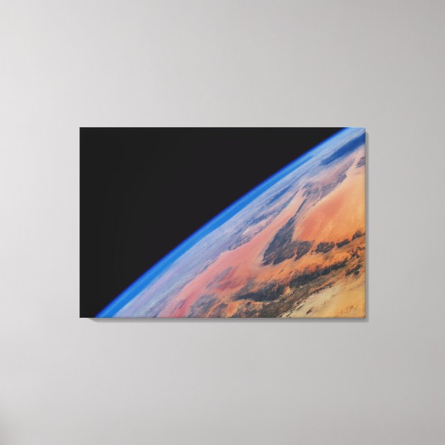 Northern Africa And The Vast Libyan Desert. Canvas Print (Front)