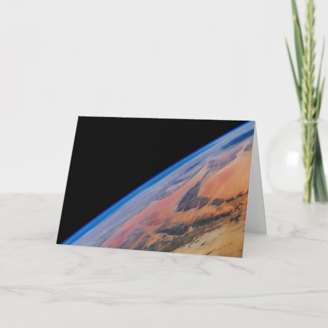 Northern Africa And The Vast Libyan Desert. Card (Front)