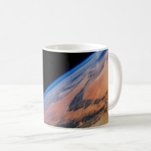 Northern Africa And The Vast Libyan Desert. Coffee Mug