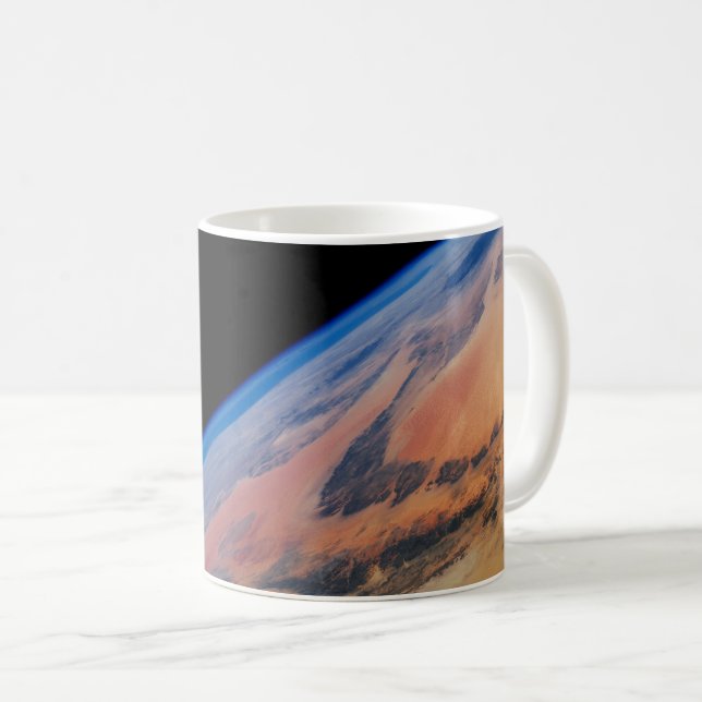 Northern Africa And The Vast Libyan Desert. Coffee Mug (Front Right)