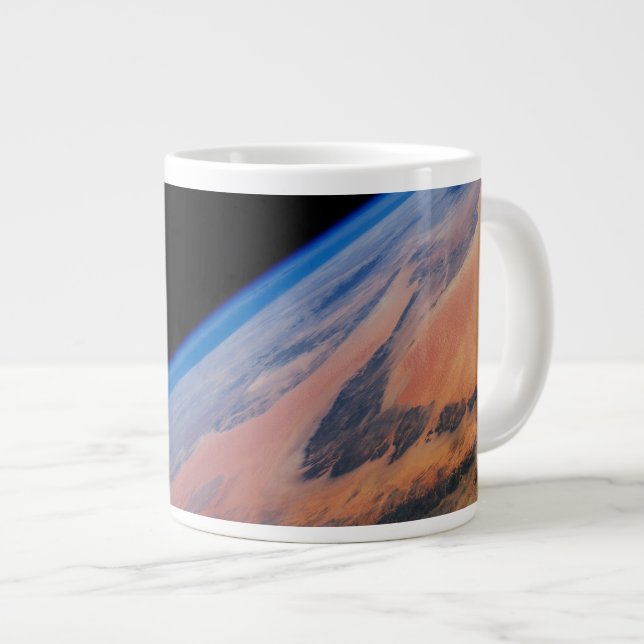 Northern Africa And The Vast Libyan Desert. Giant Coffee Mug (Front Right)