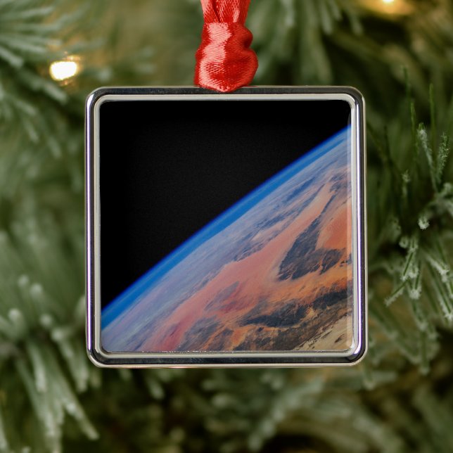 Northern Africa And The Vast Libyan Desert. Metal Ornament (Tree)