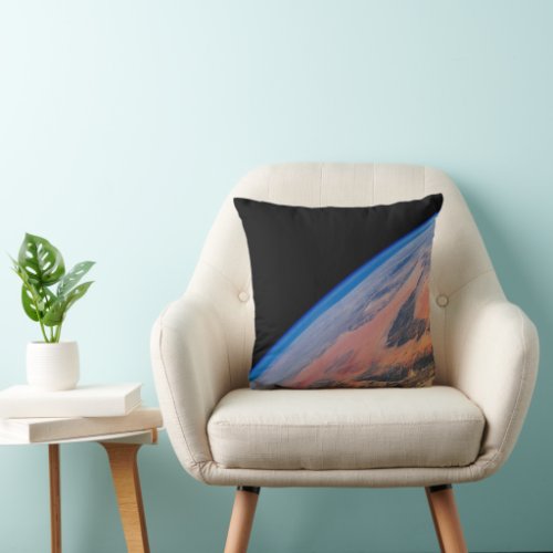 Northern Africa And The Vast Libyan Desert Throw Pillow
