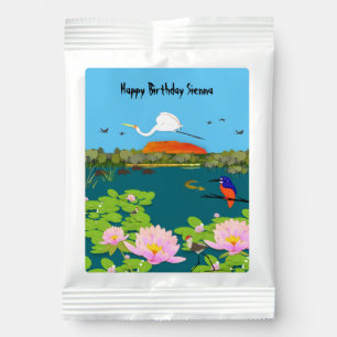 Northern Australian Tropical Landscape Colorful F Lemonade Drink Mix