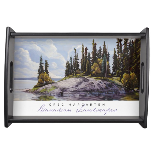 Northern Autumn Light Serving Tray (Front)