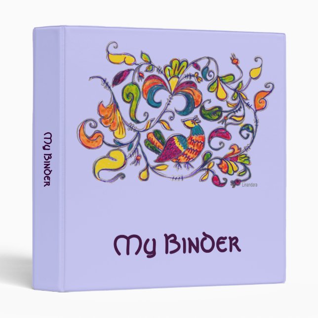 Northern Bird Binder (Front/Spine)