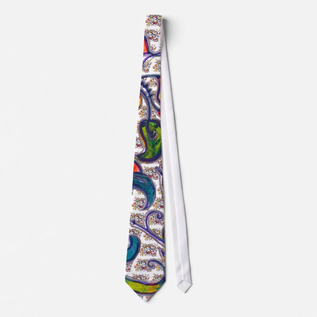 Northern Bird from Russia Neck Tie (Front)