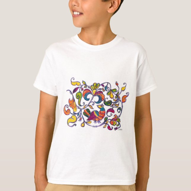 Northern Bird from Russia T-Shirt (Front)