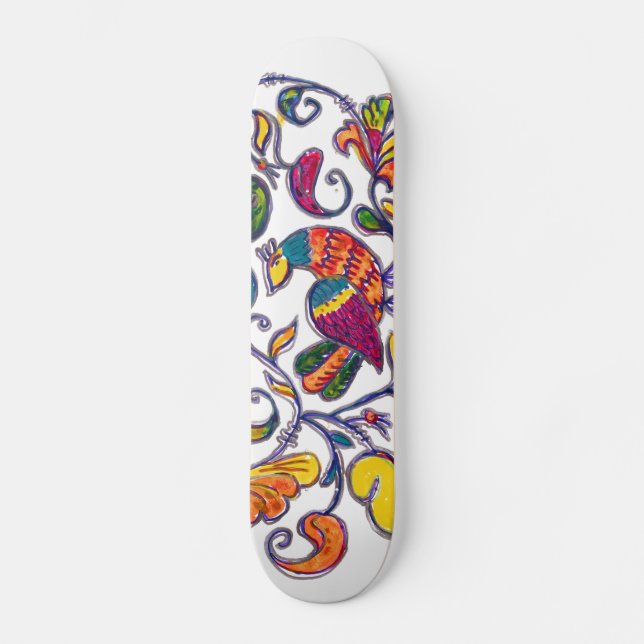 Northern Bird Skateboard (Front)