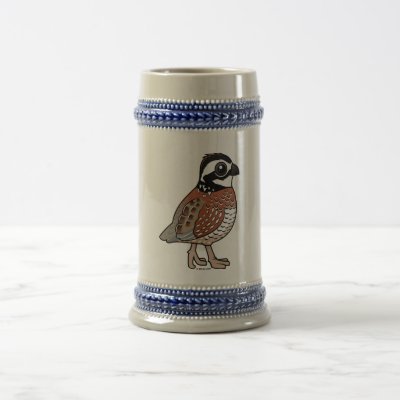 Northern Bobwhite Beer Stein