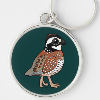 Northern Bobwhite Keychain