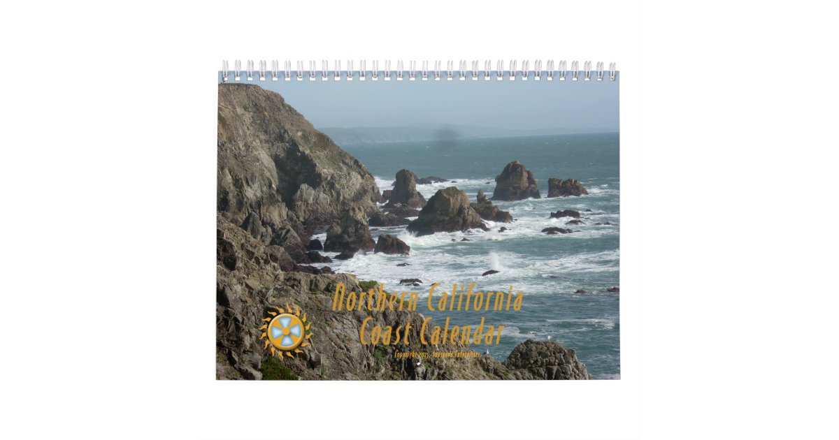 Northern California Coast Calendar