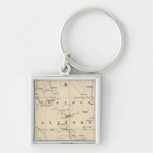 Northern California Keychain