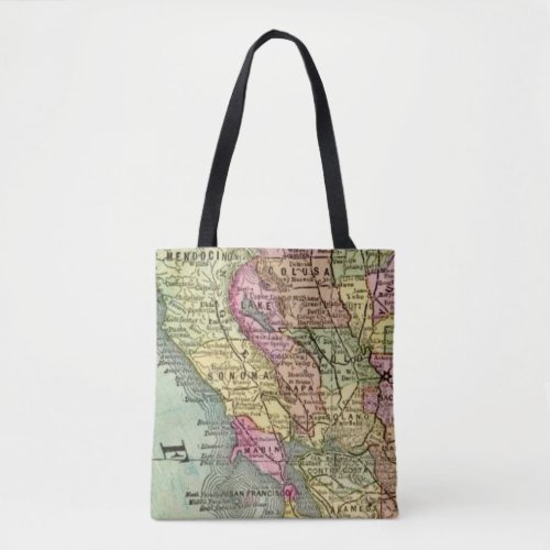 Northern California Wine country Tote Bag