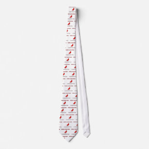 Northern Cardinal Addict Neck Tie