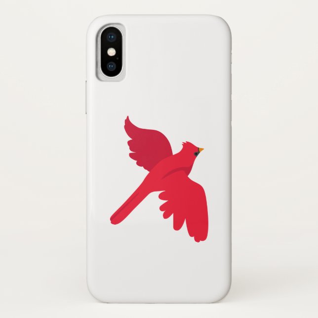 Northern Cardinal Case-Mate iPhone Case (Back)