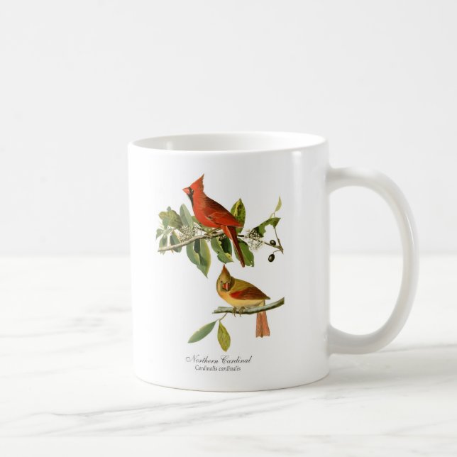 Northern Cardinal Coffee Mug (Right)