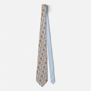 Northern Cardinal Flying - Original Photograph Neck Tie