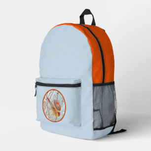 Northern Cardinal Flying - Original Photograph Printed Backpack