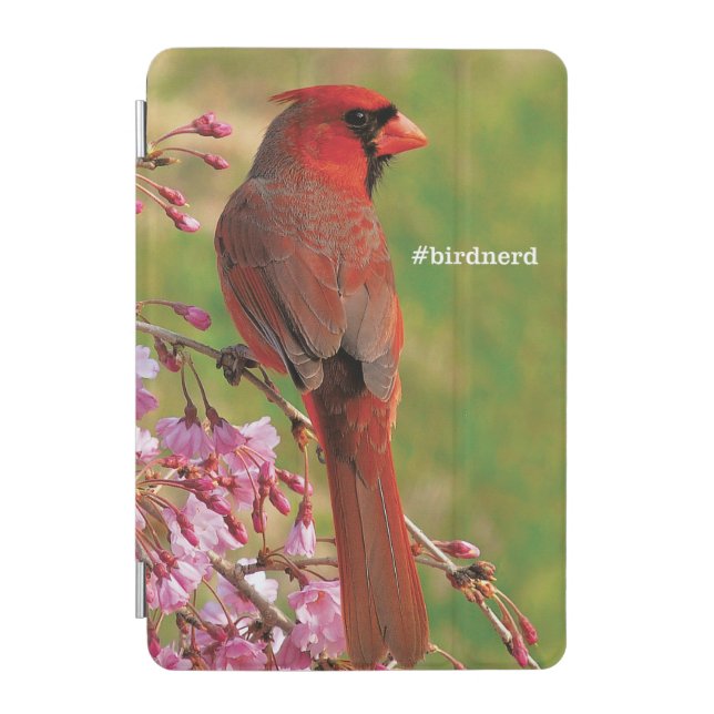 Northern Cardinal iPad Mini Cover (Front)