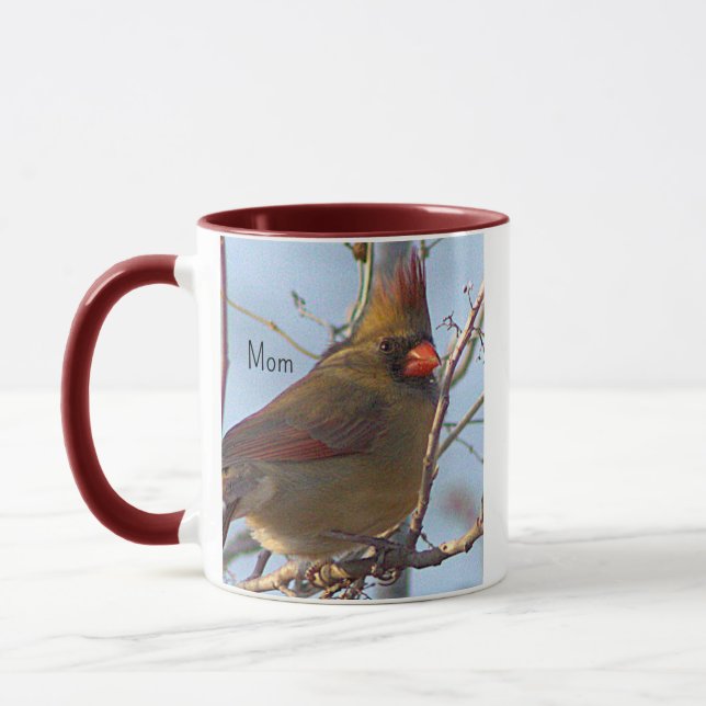 Northern Cardinal Mom Mug (Left)