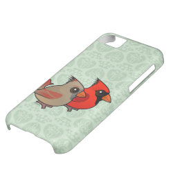 Northern Cardinal Pair Case-Mate Barely There iPhone 5C Case