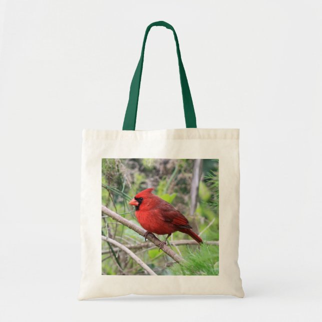 Northern Cardinal Photo Tote Bag (Front)