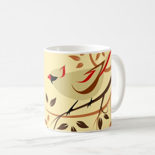 Northern Cardinal Songbird Coffee Mug