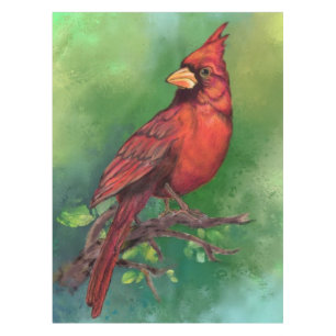 Northern Cardinal Tablecloth
