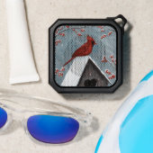 Northern Cardinal Winter Snow Bluetooth Speaker (Insitu(Beach))