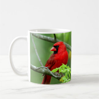 Northern cardinals on the tree coffee mug