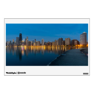 Northern Chicago Cityscape Wall Decal