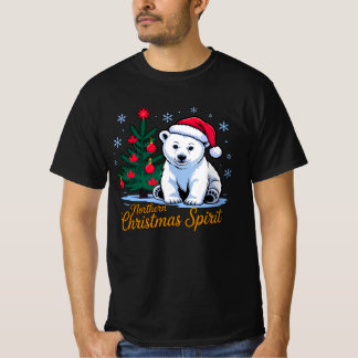 Northern Christmas Spirit & Canadian Christmas. T-Shirt