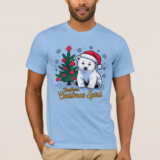 Northern Christmas Spirit & Canadian Christmas. T-Shirt