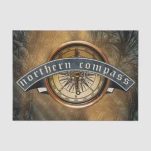 Northern Compass Tissue Paper